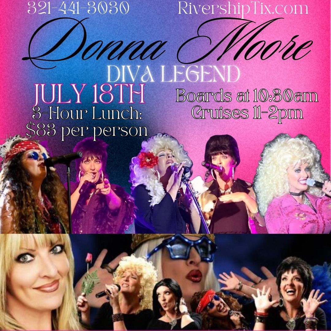 Donna Moore-Diva Legends Lunch Cruise Aboard the Barbara Lee!