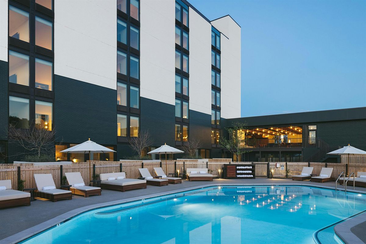 Poolside Movie Night