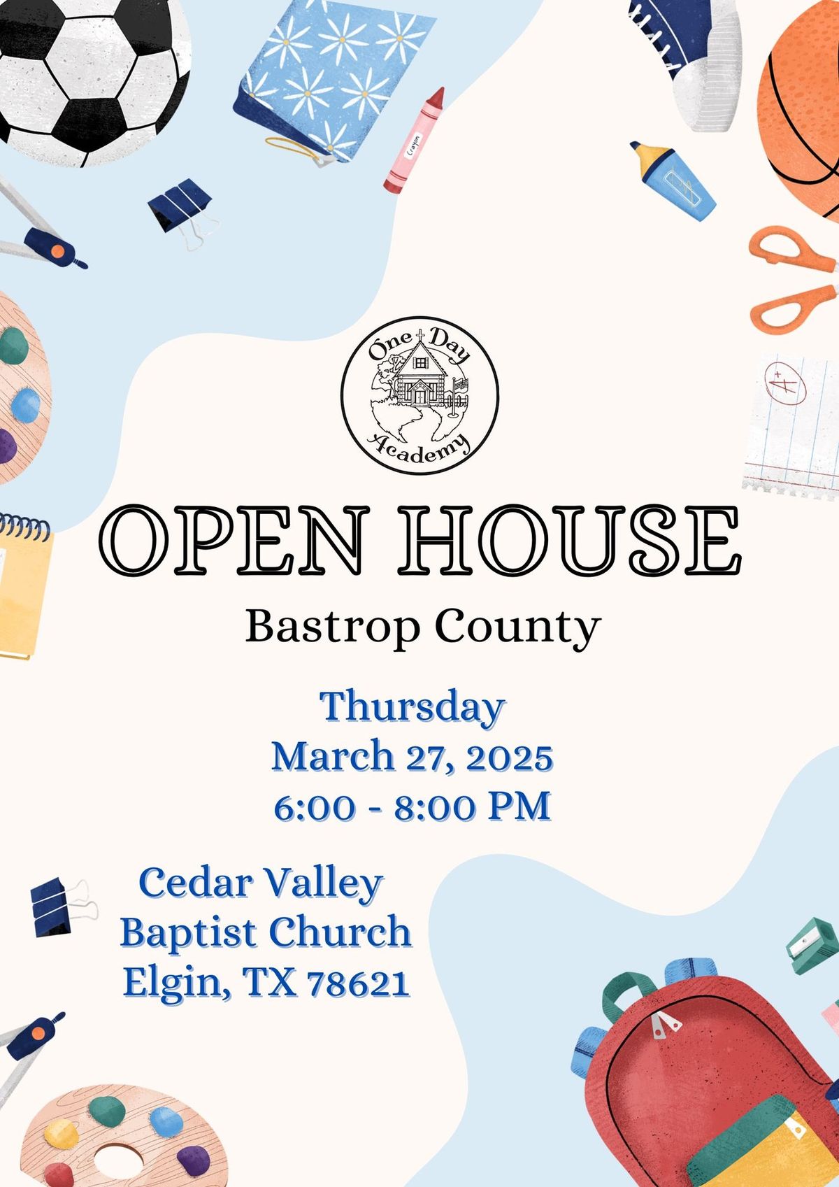 Join Us for Our Annual Open House!