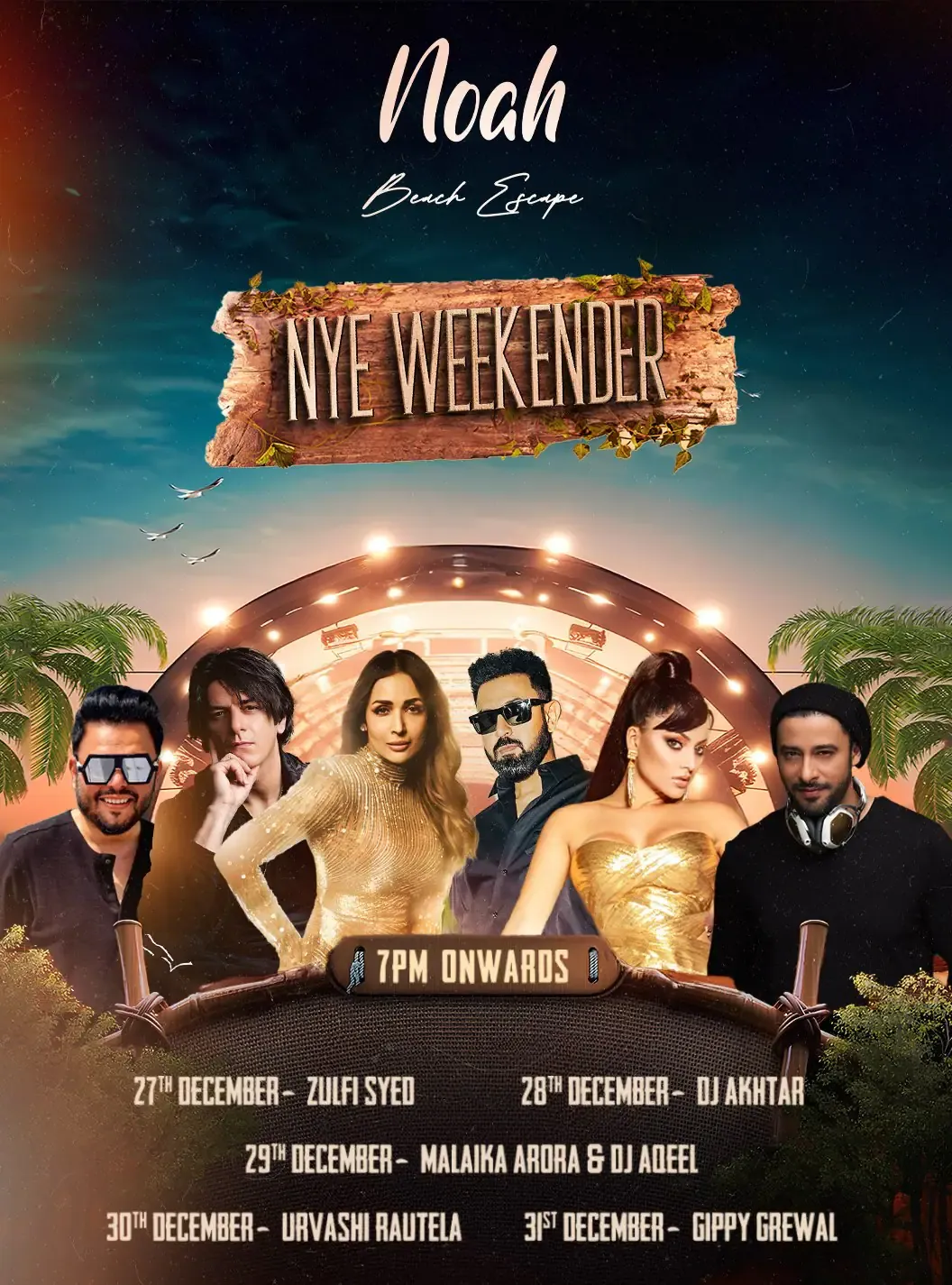 NYE Weekender by the beach Party, Music Goa