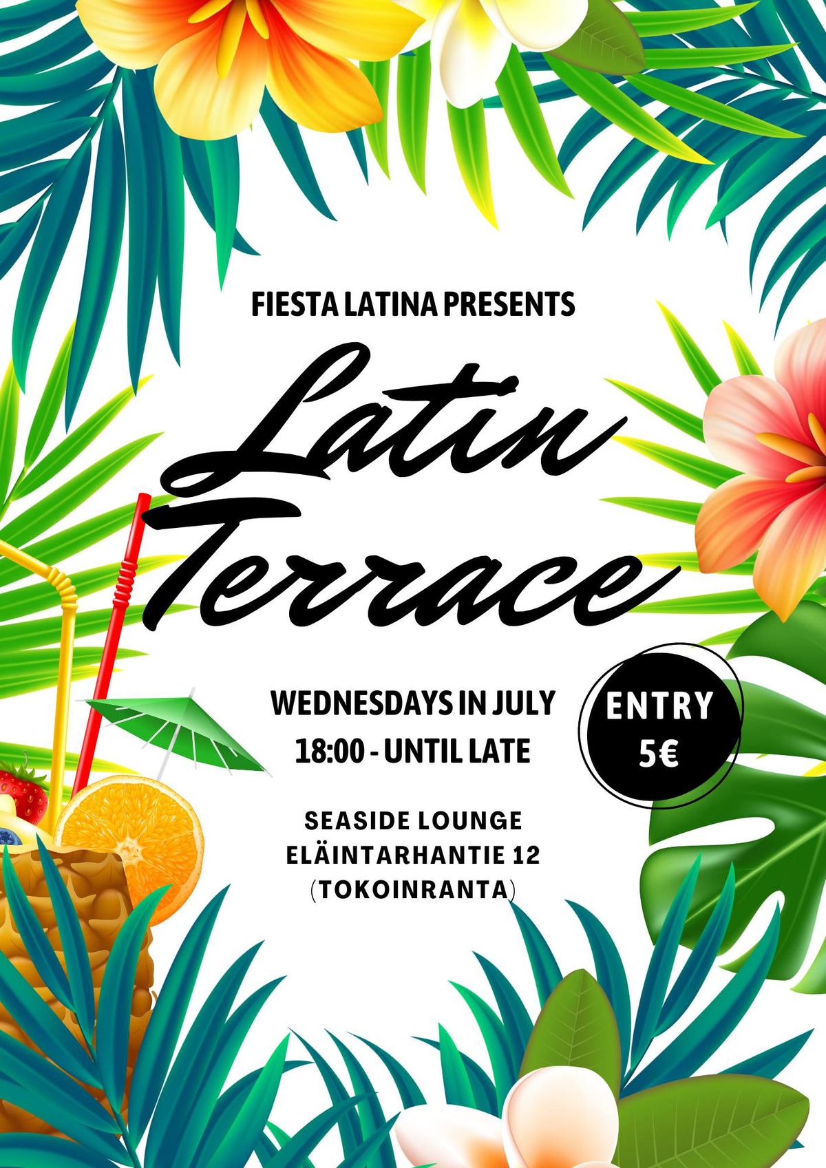 LATIN TERRACE - Wednesdays at Seaside Lounge 