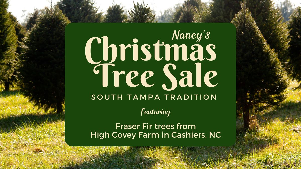 Nancy's Annual Christmas Tree Sale (Saturday)