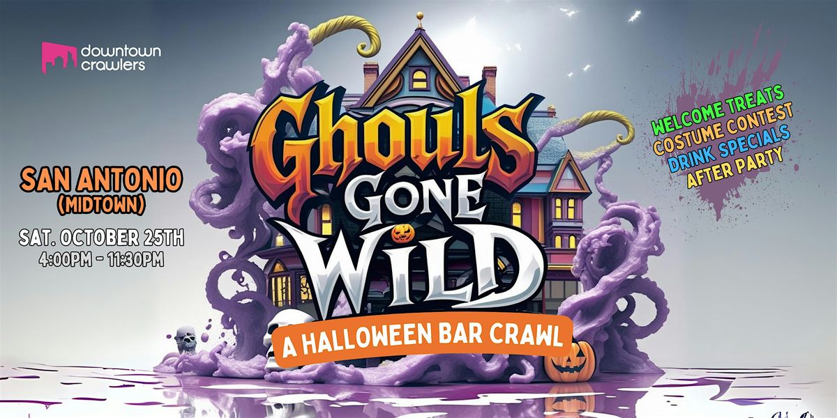 Halloween Bar Crawl 10\/25 - San Antonio (Midtown)