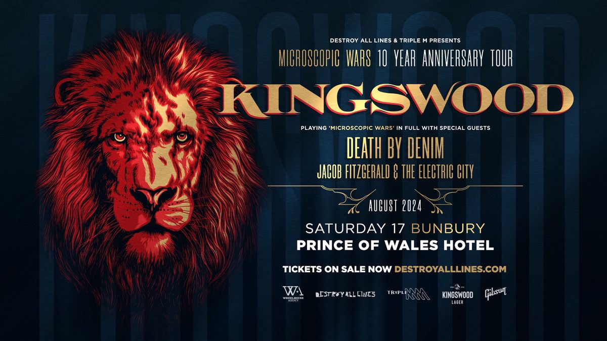 Kingswood | Bunbury | 'Microscopic Wars' 10 Year Anniversary Tour