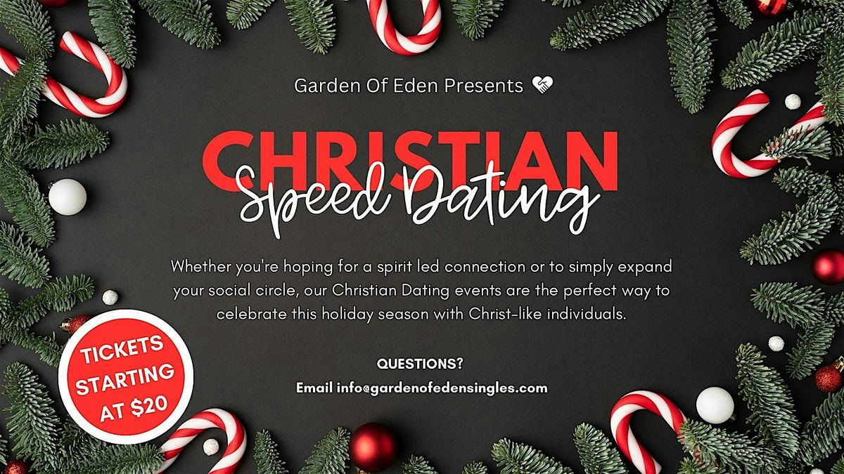 Christian Speed Dating & Mixer Ages 38-49