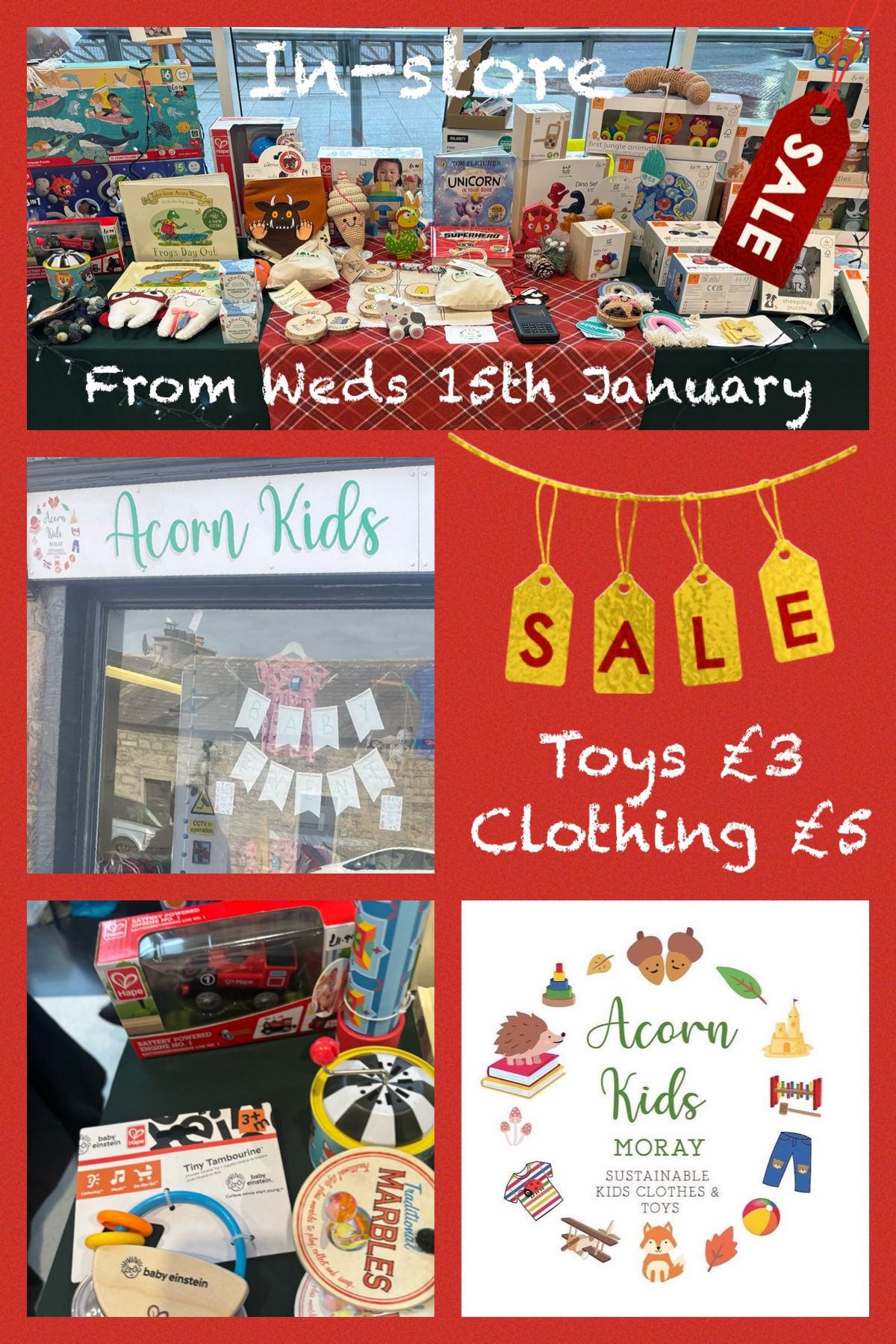 Acorn Kids Winter Sale 