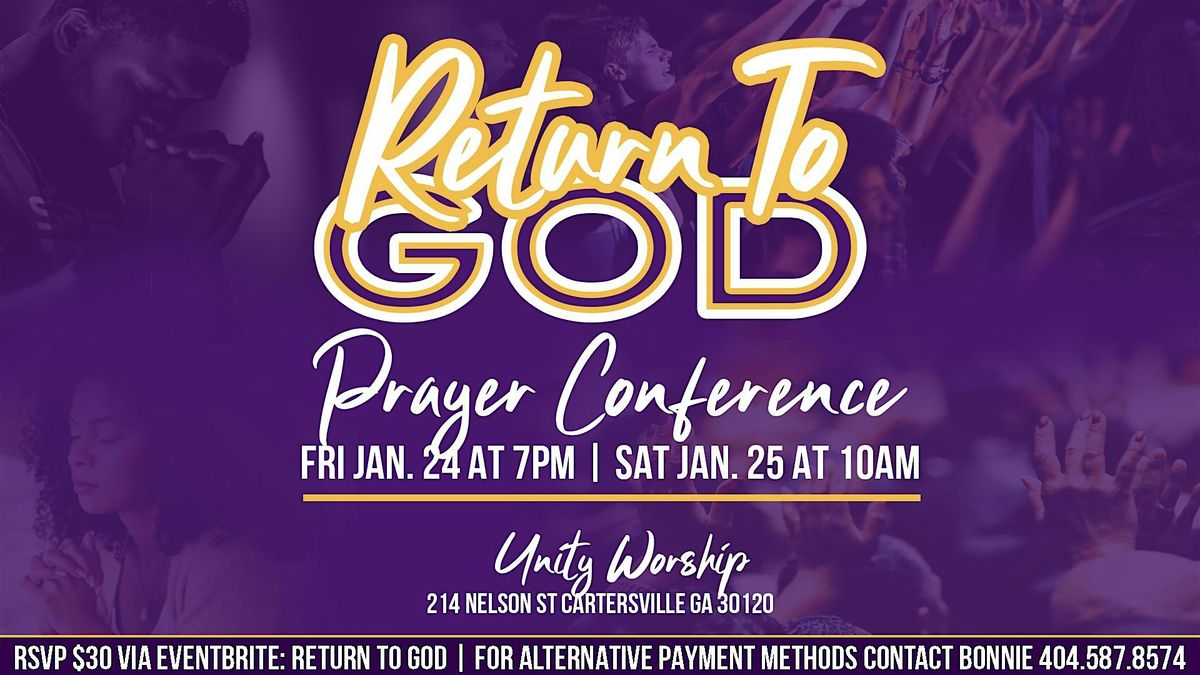 RETURN TO GOD: PRAYER CONFERENCE 2025