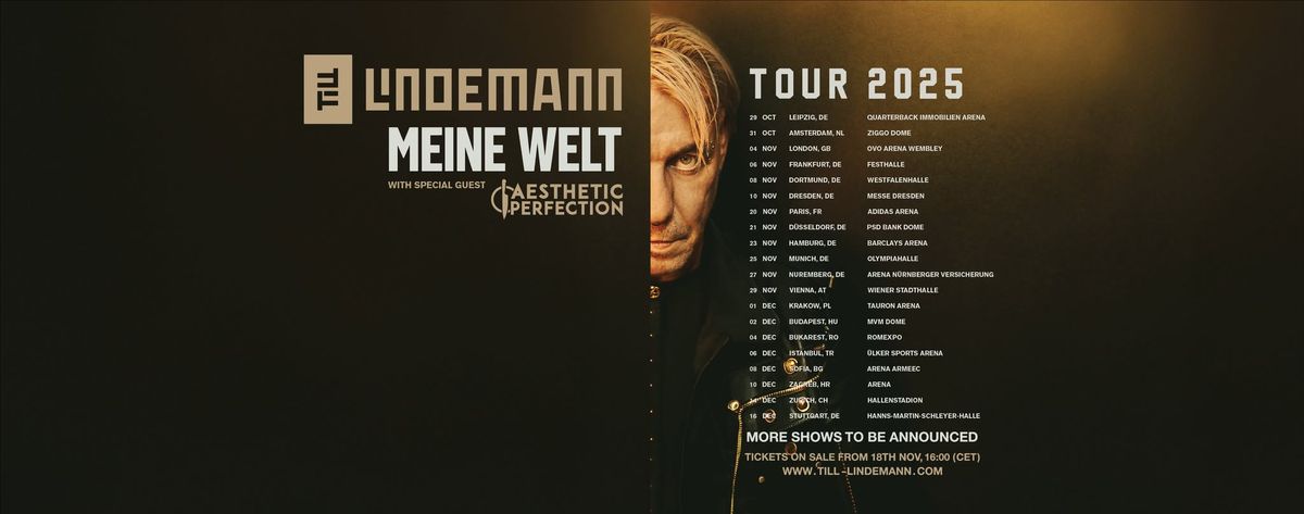 Till Lindemann: Meine Welt 2025 - PL Krak\u00f3w - 01.12.25