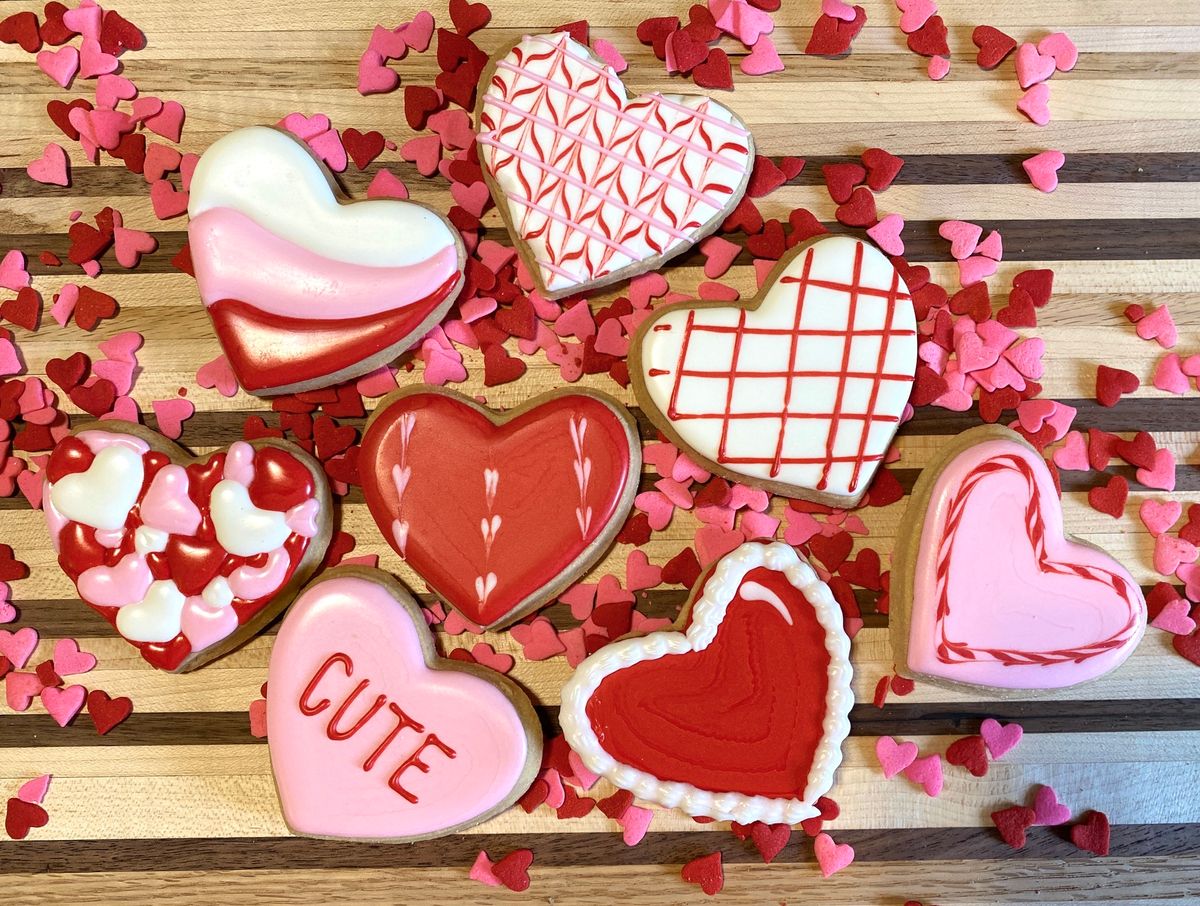 Hearts Cookie Decorating Party