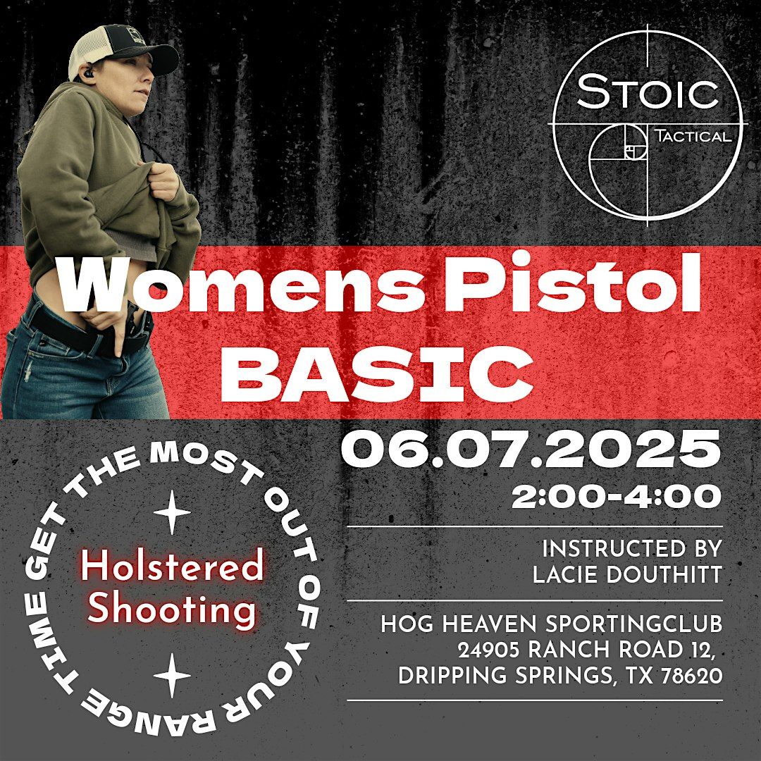 Women's Pistol- Shooting from a Holster