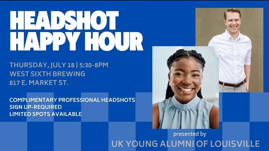 UK Young Alumni Headshots Happy Hour\n