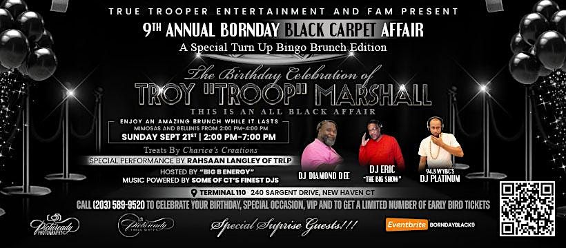 9th Annual BornDAY Black Carpet Affair