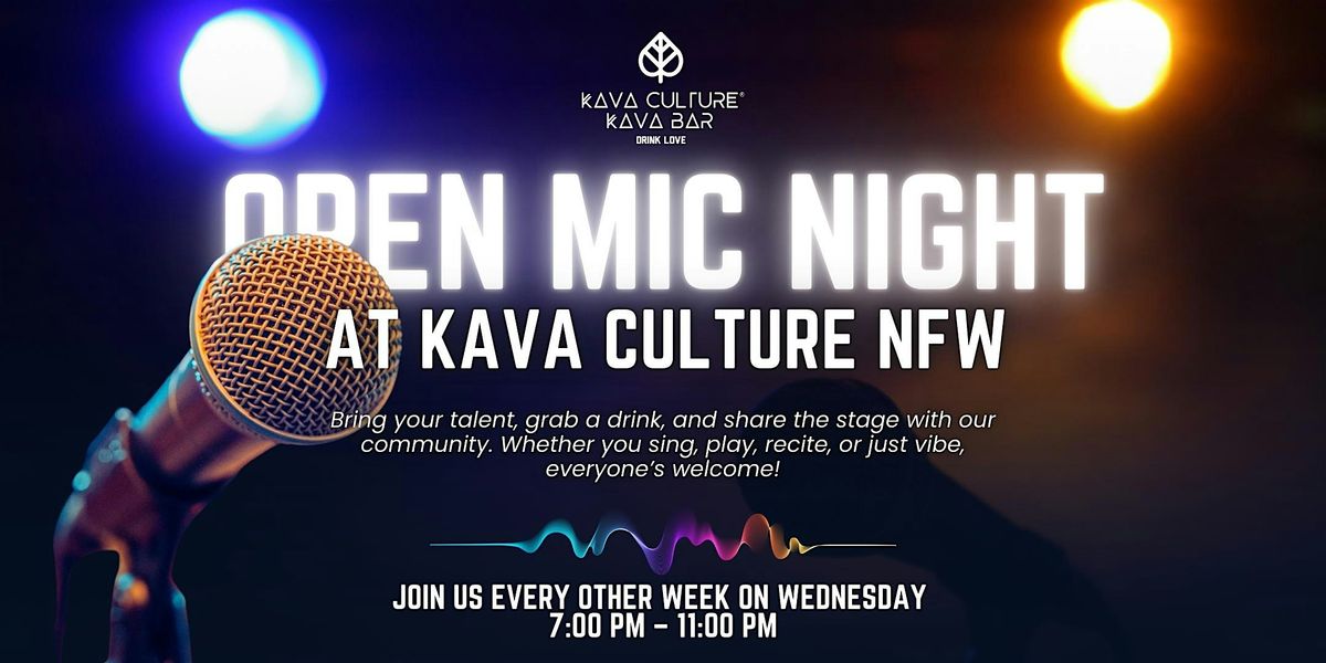 Open Mic Night at Kava Culture