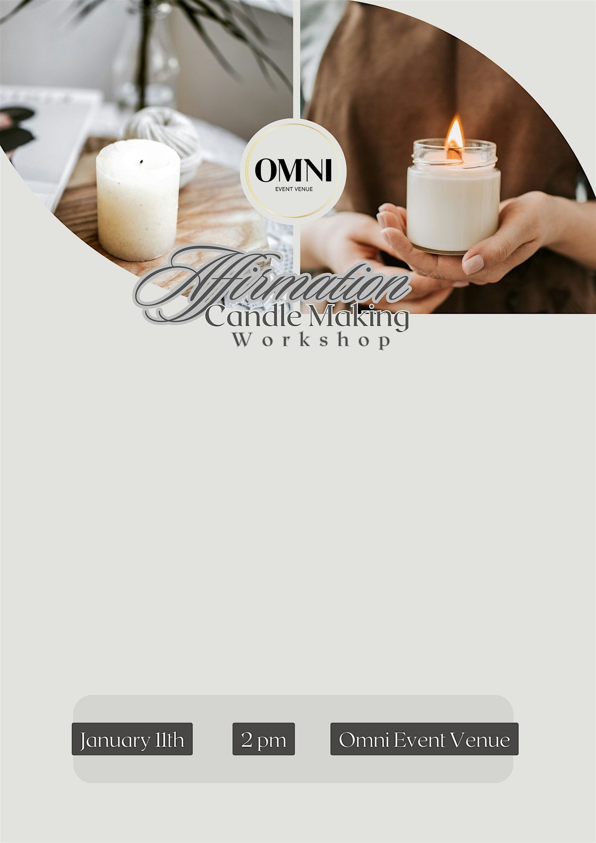 Affirmation Candle Making Workshop