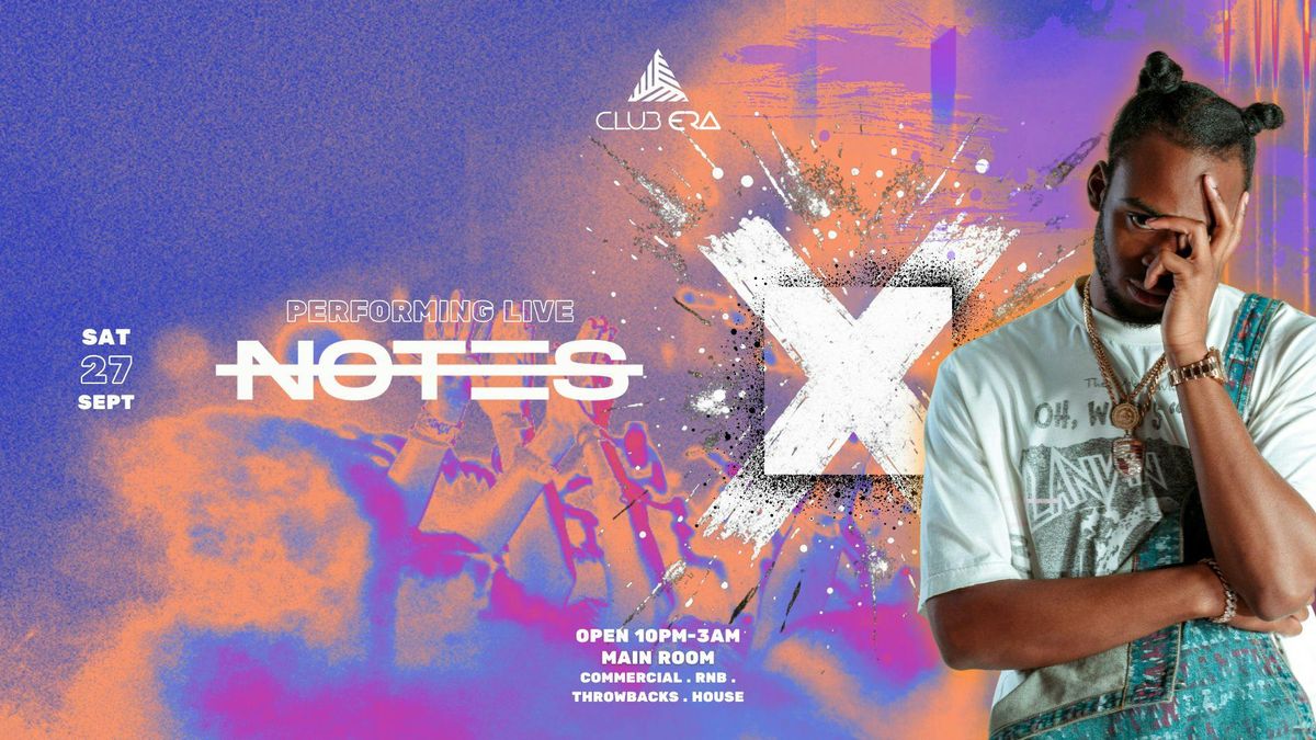 NOT3S \/ PERFORMING LIVE 