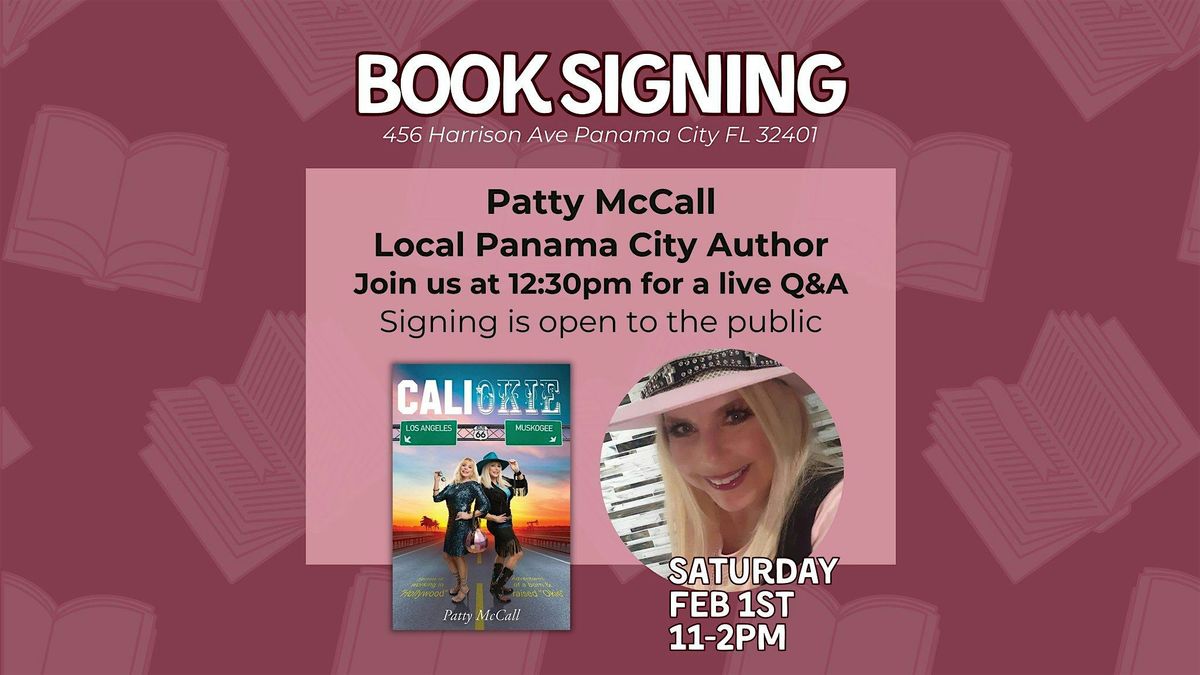 Patty McCall Book Signing