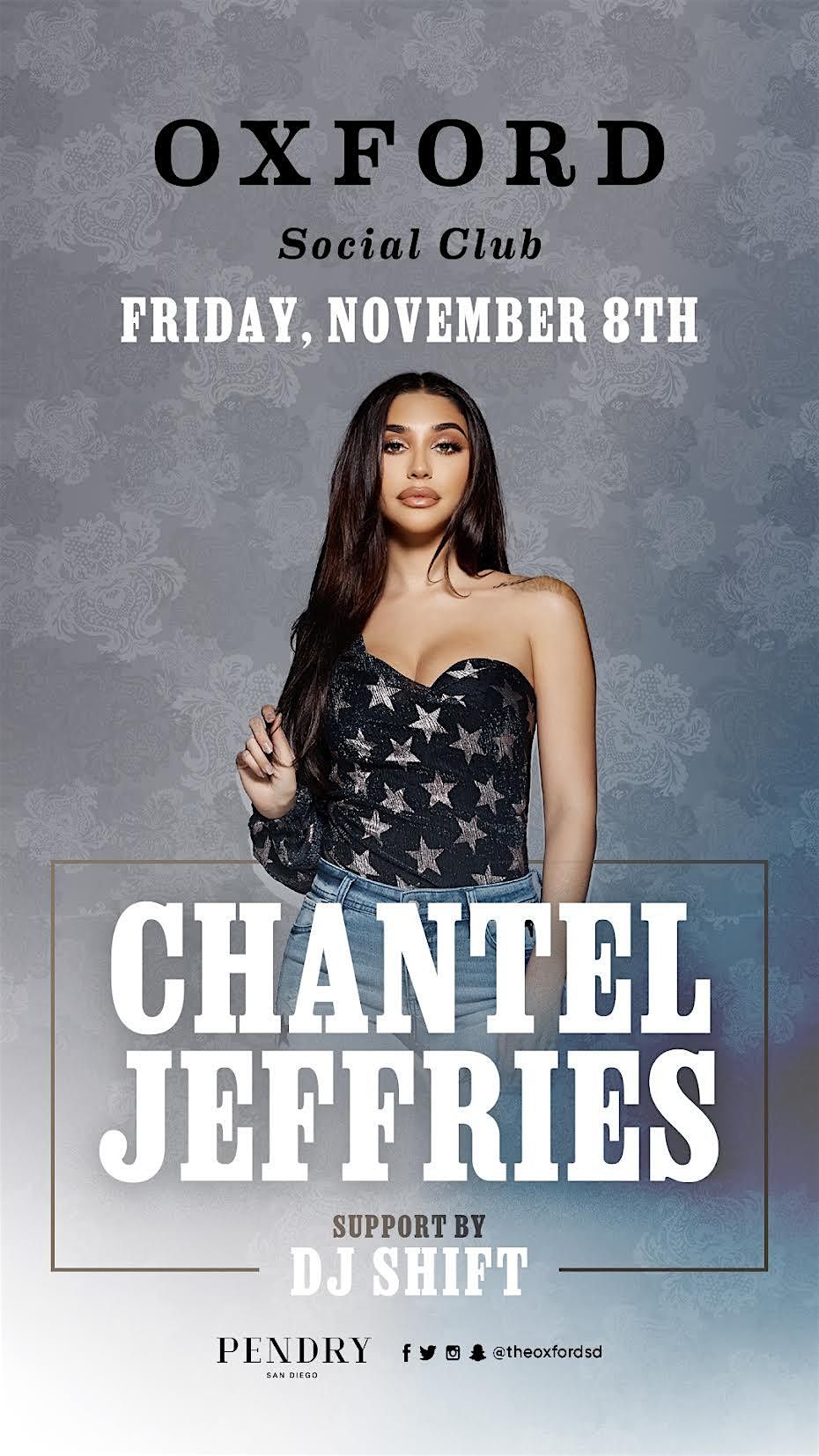 Chantel Jeffries at Oxford Social Club!