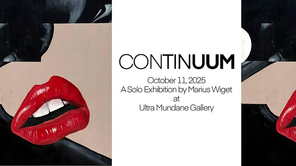 CONTINUUM \u2014 A Solo Exhibition by Marius Wiget at Ultra Mundane Gallery