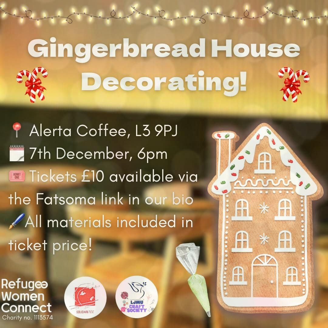 \ud83c\udf84Gingerbread House Making &amp; Decorating at ALERTA COFFEE!!\u2615\ufe0f