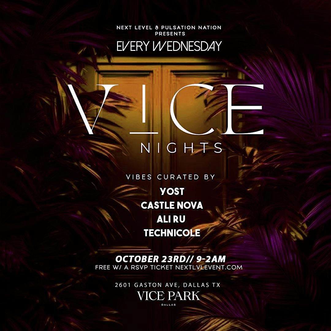 Vice Nights 10\/23