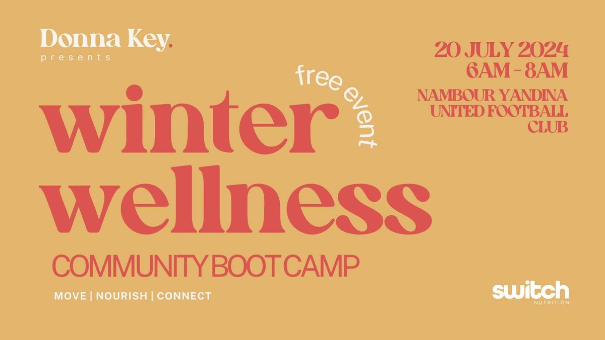 \ud83c\udf1f FREE Winter Wellness Community Event!\ud83c\udf1f