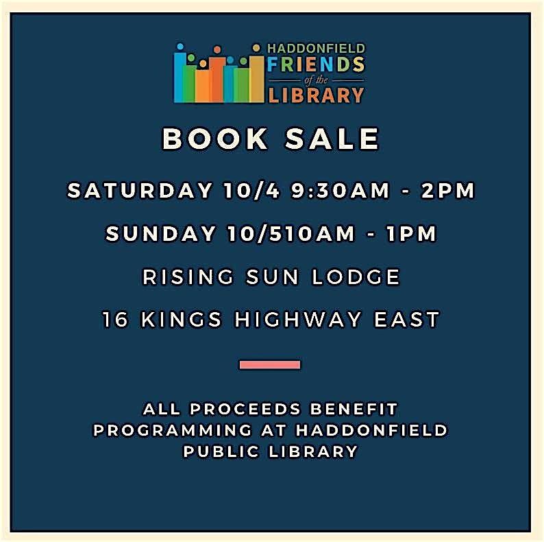 Haddonfield Friends of the Library Annual Book Sale