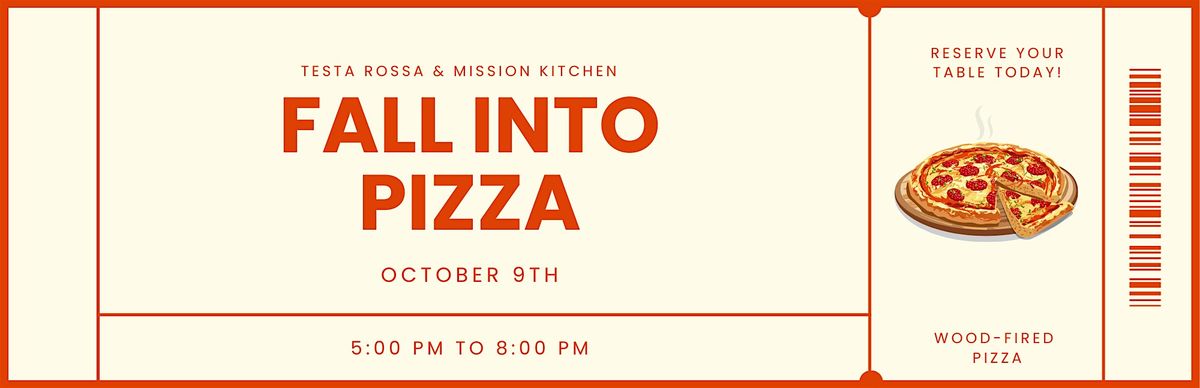 Fall into Pizza Event