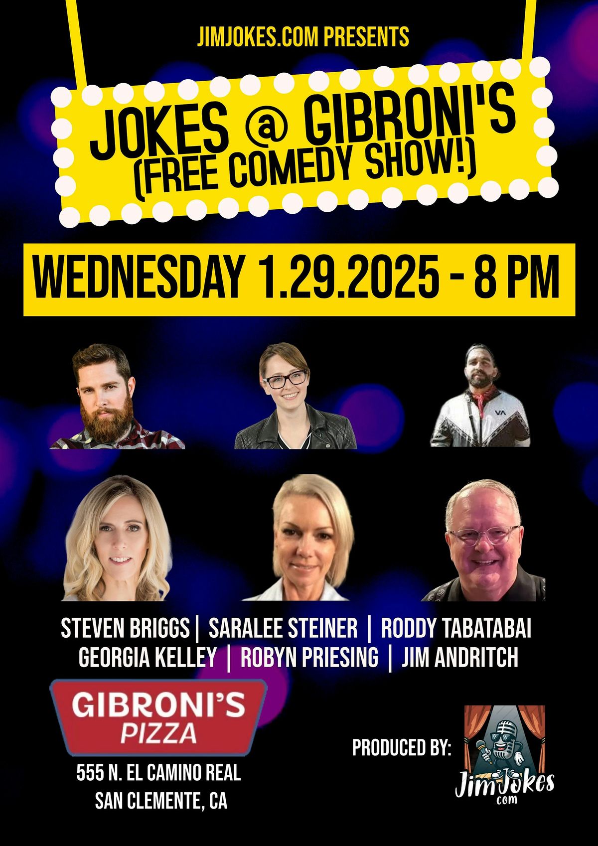 Jokes @ Gibroni's (FREE COMEDY SHOW)