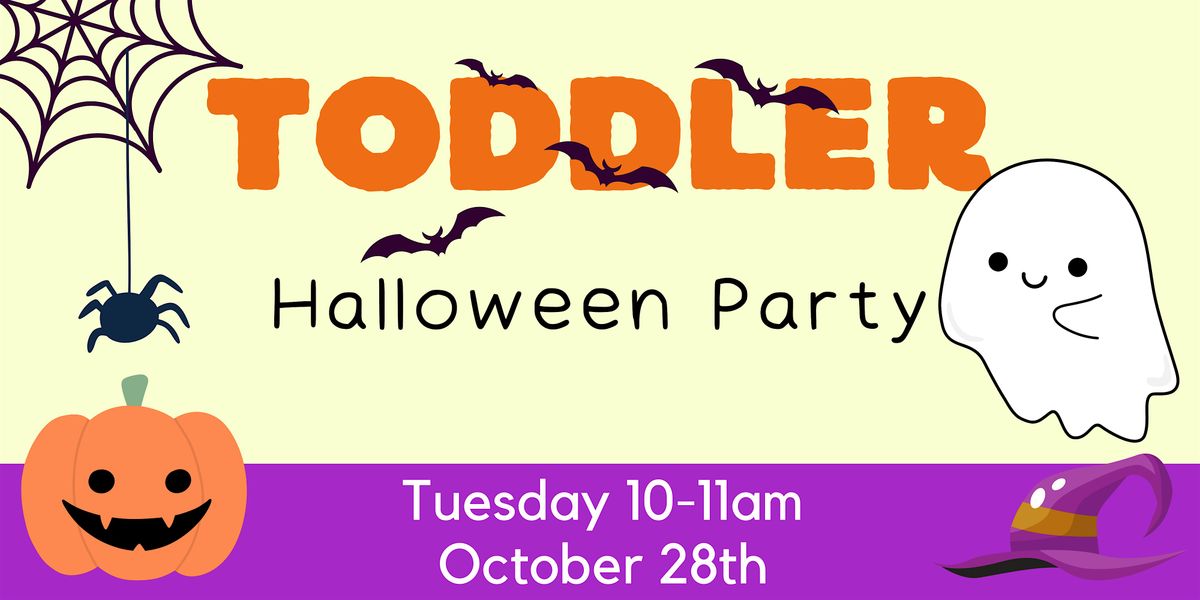 Toddler Halloween Party \/ Fiesta de Halloween para ni\u00f1os peque\u00f1os