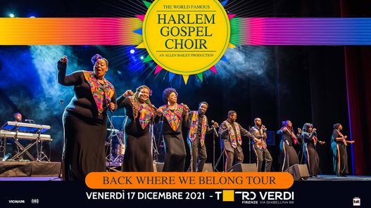 HARLEM GOSPEL CHOIR - 17.12 - Firenze, Teatro Verdi