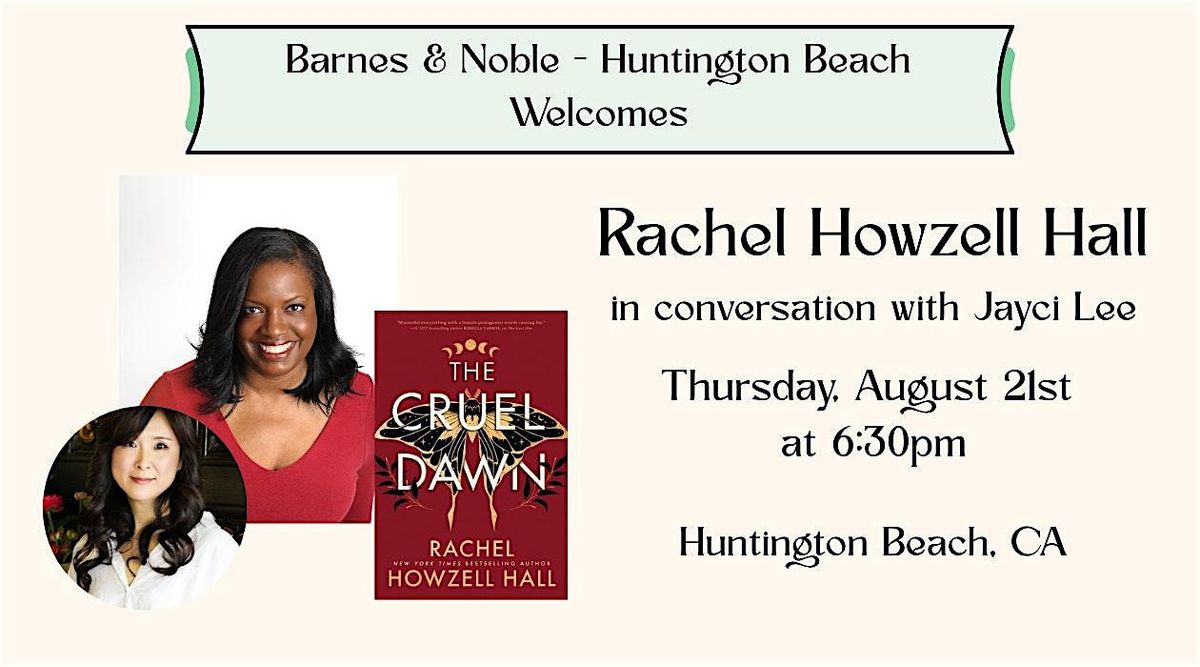 Rachel Howzell Hall celebrates THE CRUEL DAWN with Jayci Lee at B&N - HB