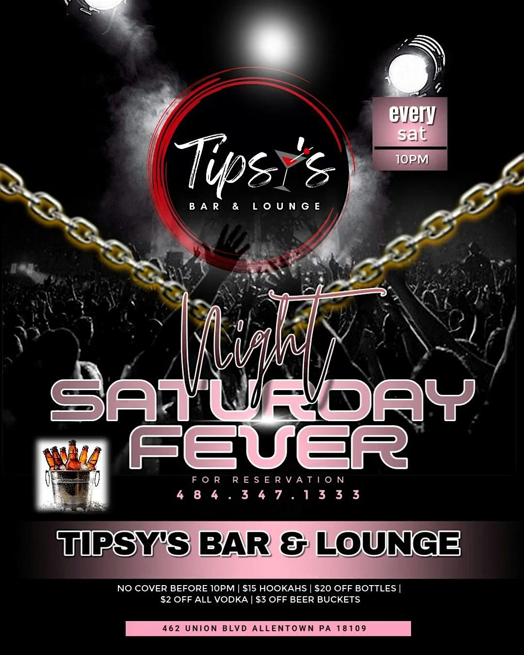 SATURDAY NIGHT FEVER @ TIPSY'S