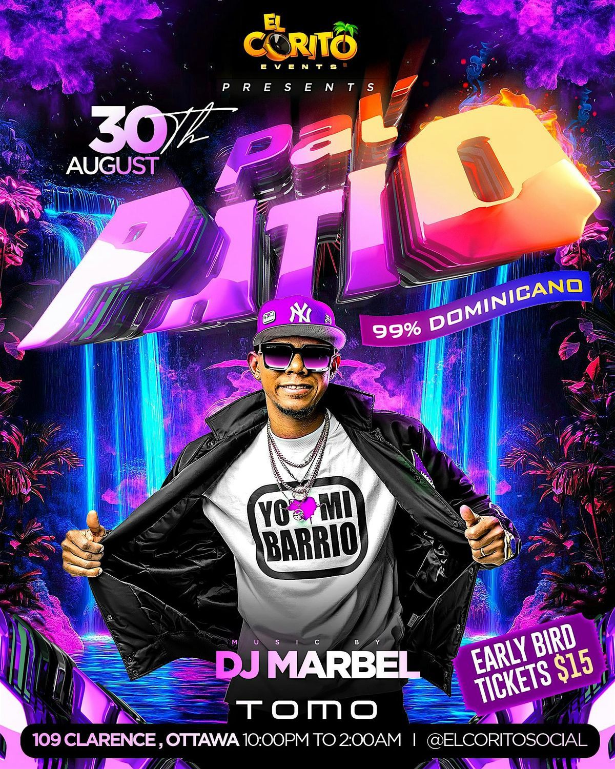 \u201cPAL\u2019 PATIO\u201d   99% Dominicano