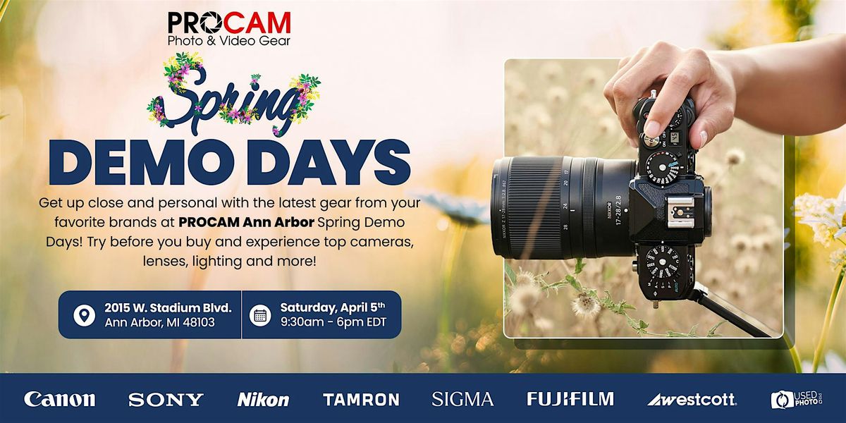 Spring Demo Day - PROCAM Ann Arbor