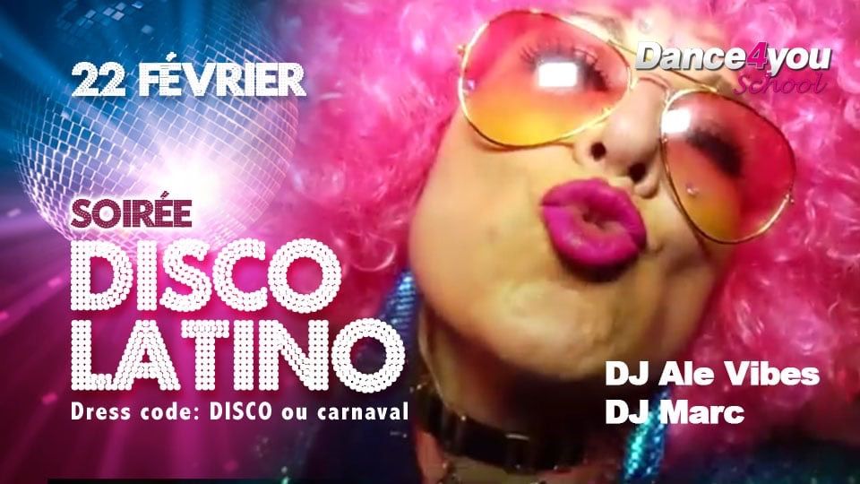 Soir\u00e9e DISCO LATINO 