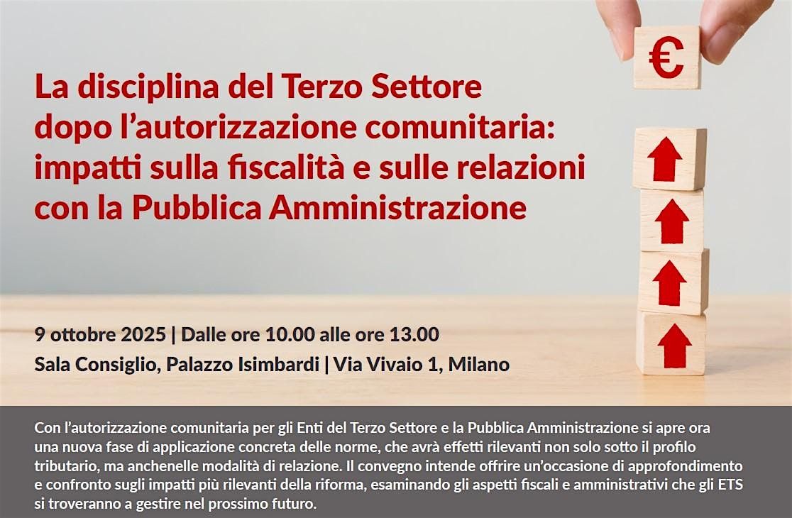 La disciplina del Terzo Settore dopo l\u2019autorizzazione comunitaria