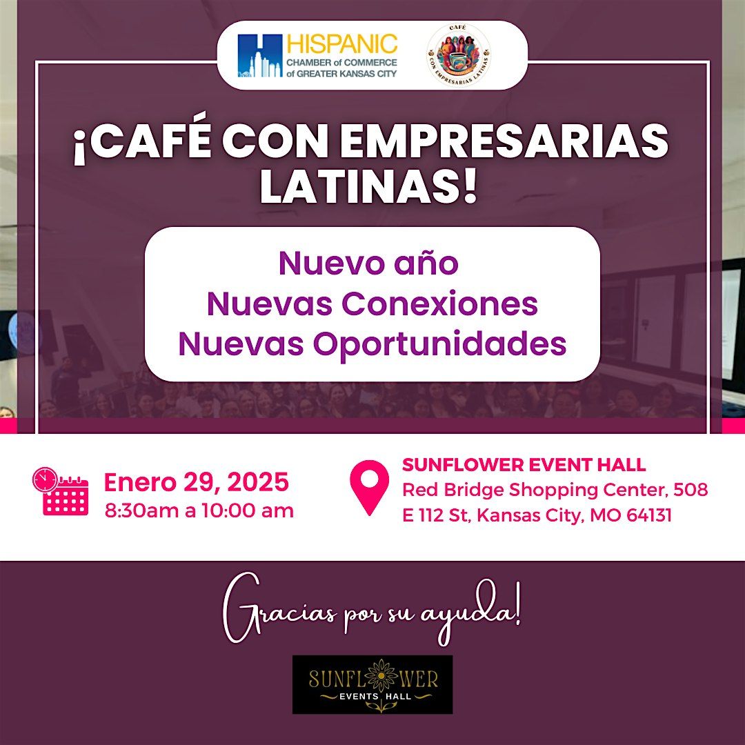 Cafe con empresarias latinas