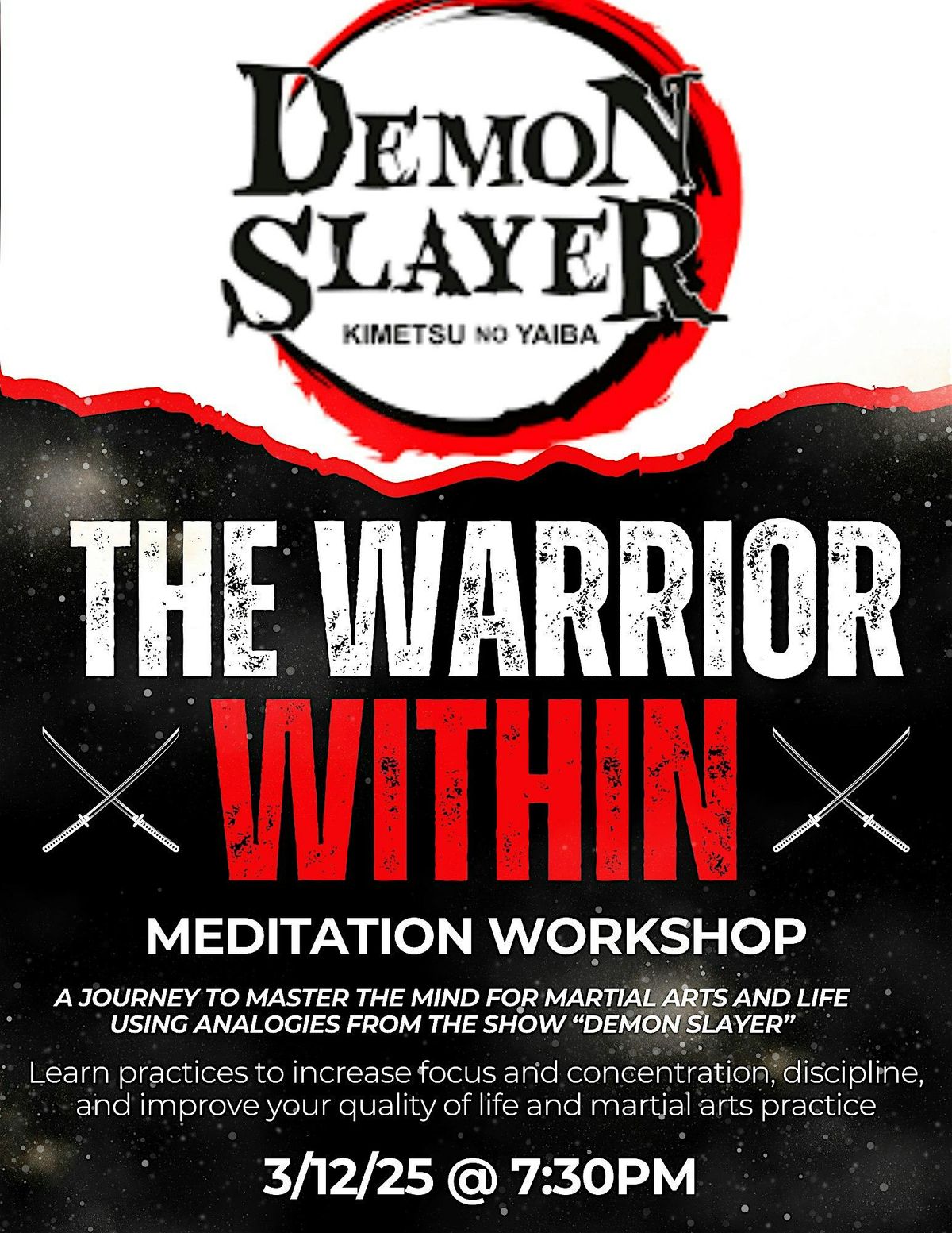 The Warrior Within - A Demon Slayer Inspired Meditation Workshop