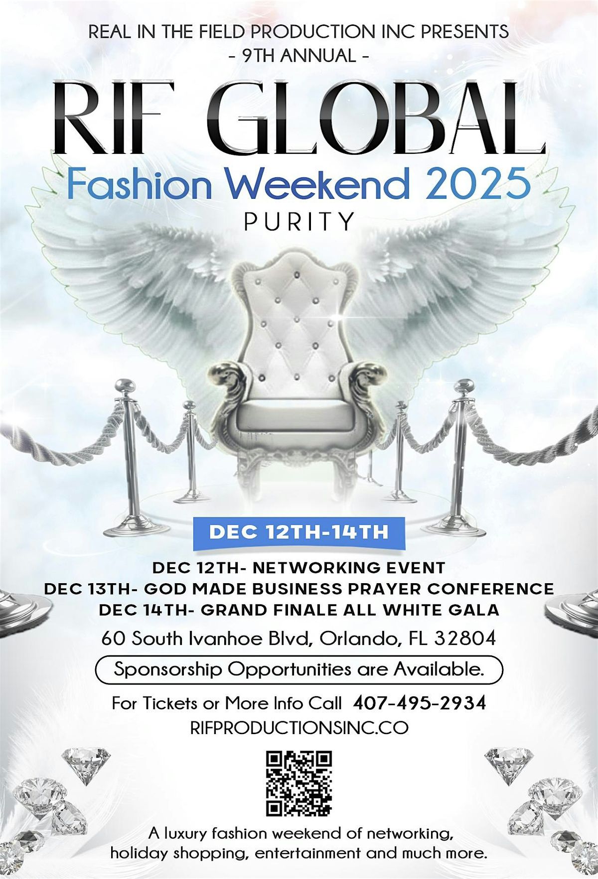 9th  Annual RIF Global Fashion Weekend