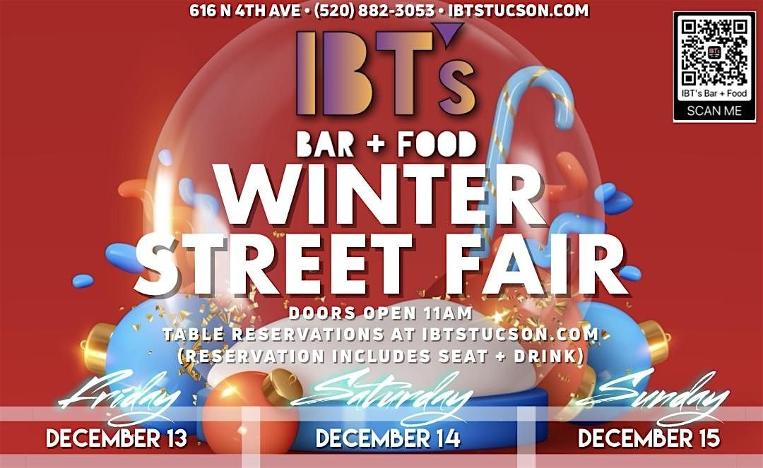 IBT\u2019s Street Fair \u2022 Saturday Daytime Show \u2022 Host TBA