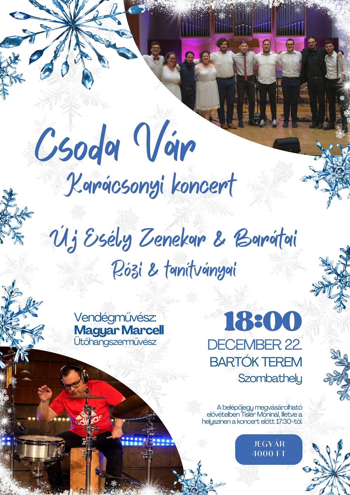 CSODA V\u00c1R Kar\u00e1csonyi koncert