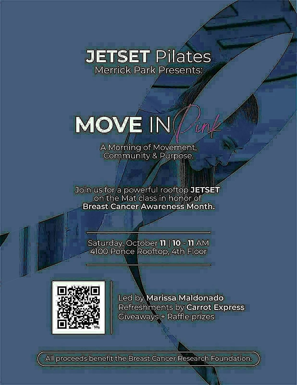 JETSET On the Mat | Move in Pink | Roof Top Edition