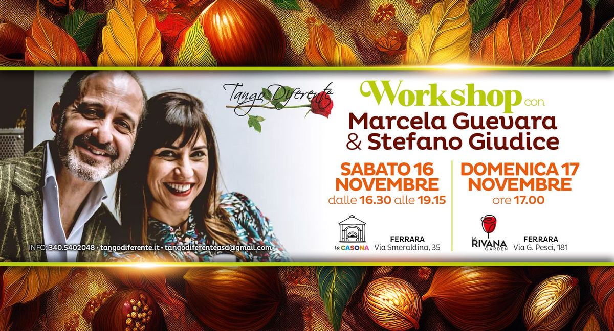 Workshop a Ferrara con Marcela Guevara & Stefano Giudice