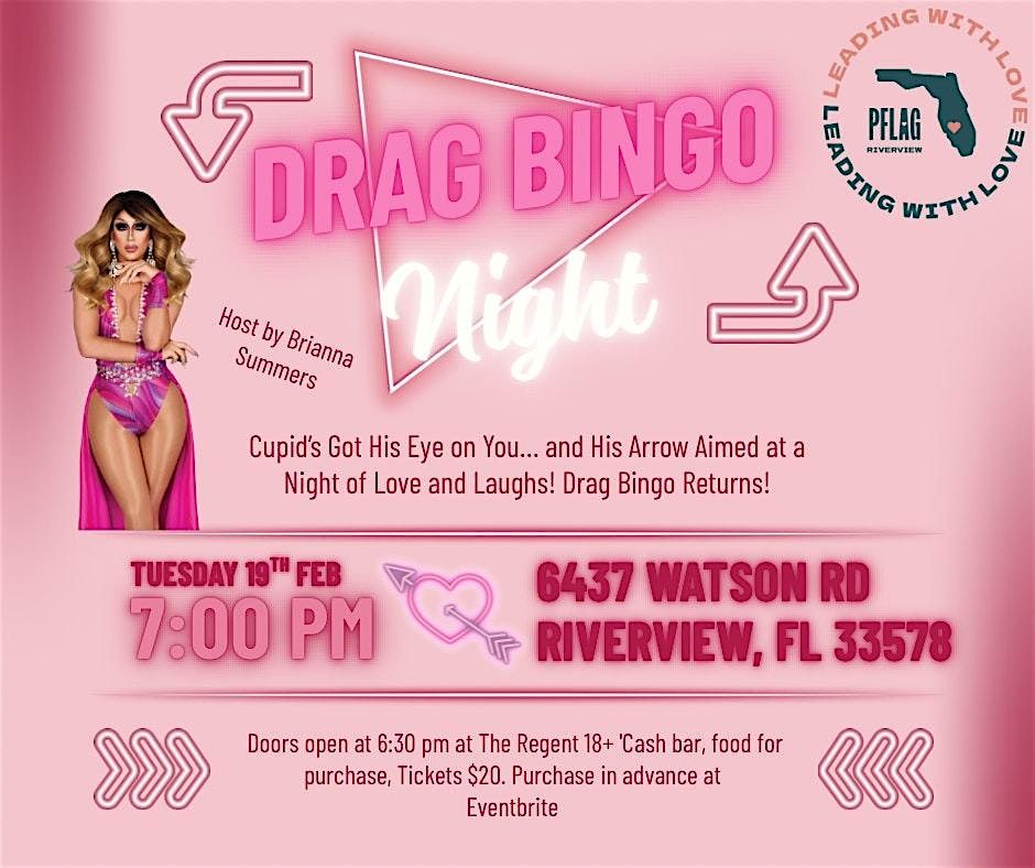 PFLAG Riverview drag bingo