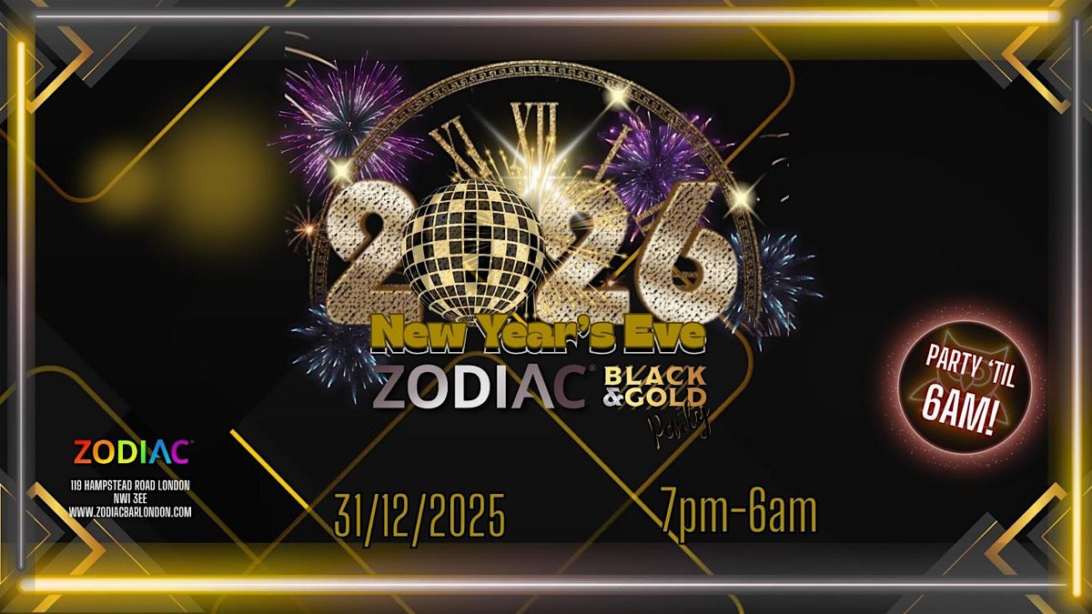 New Year's Eve at Zodiac!