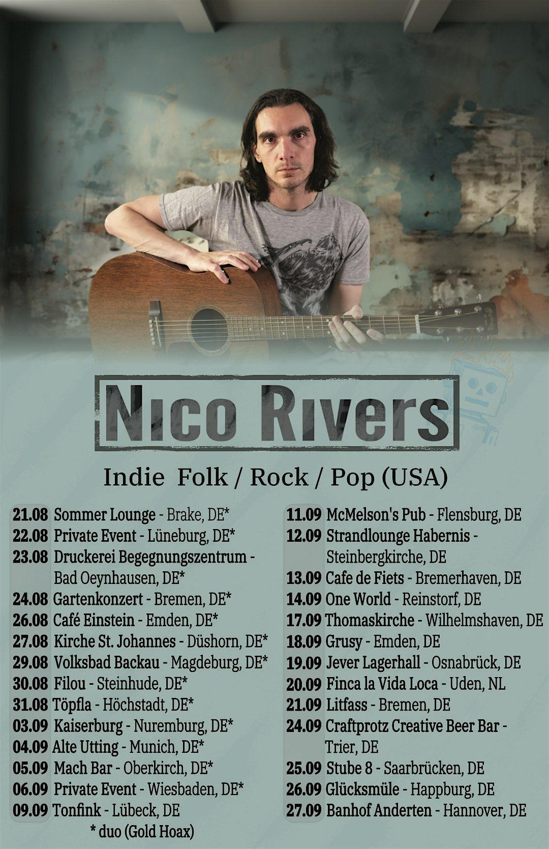 Nico Rivers (USA) @ Litfass