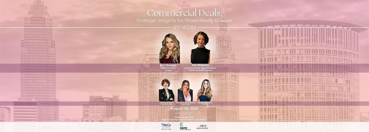 Commercial Deals: Strategic Insights for Those Ready to Scale