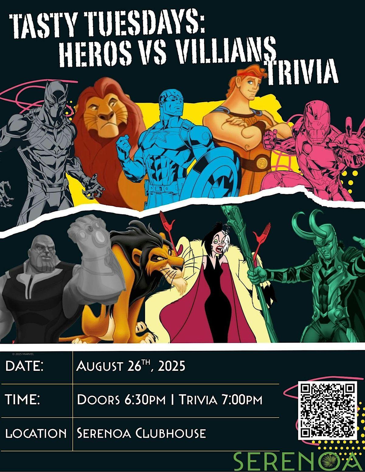 Heros vs. Villians Trivia