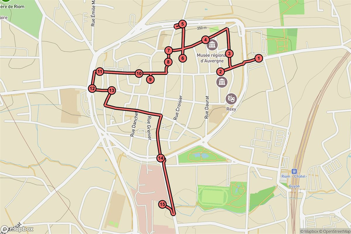 Riom Audio Tour: Fountains, Faith, and Forgotten Fortresses