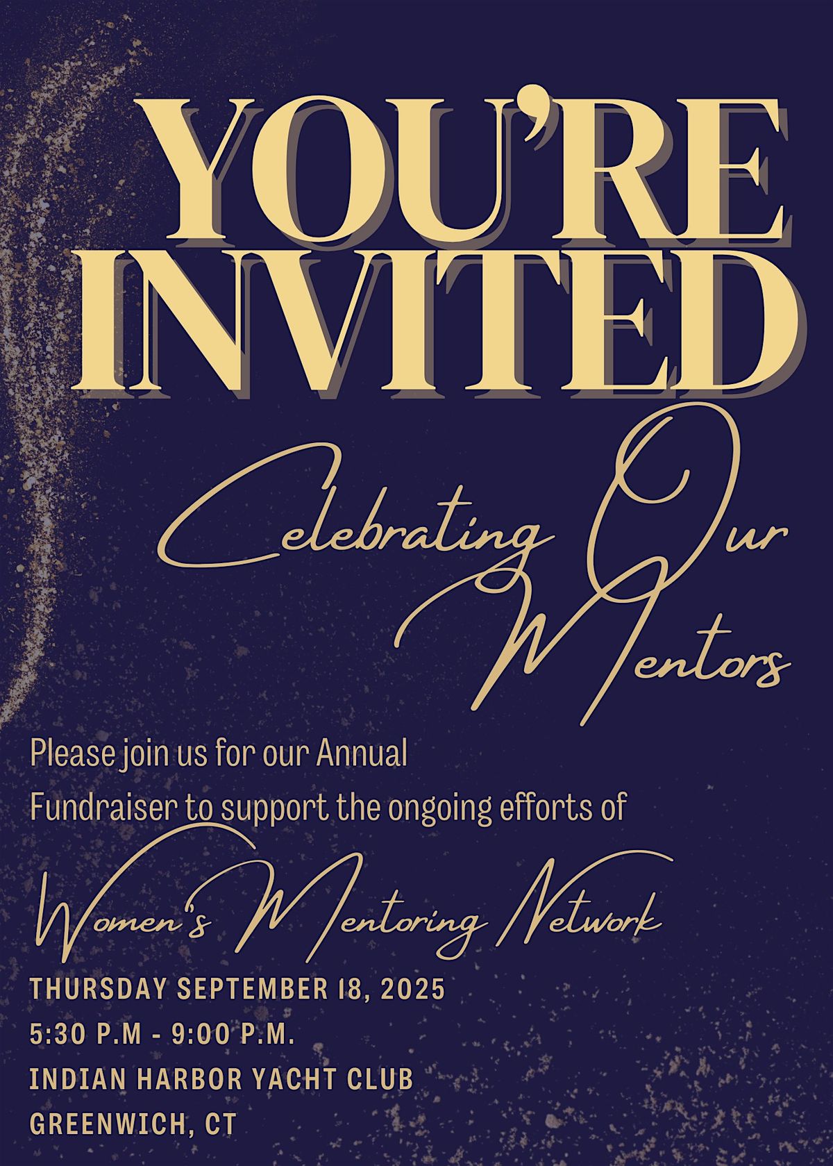 Celebrating Our Mentors - A Fundraiser to Support Women's Mentoring Network